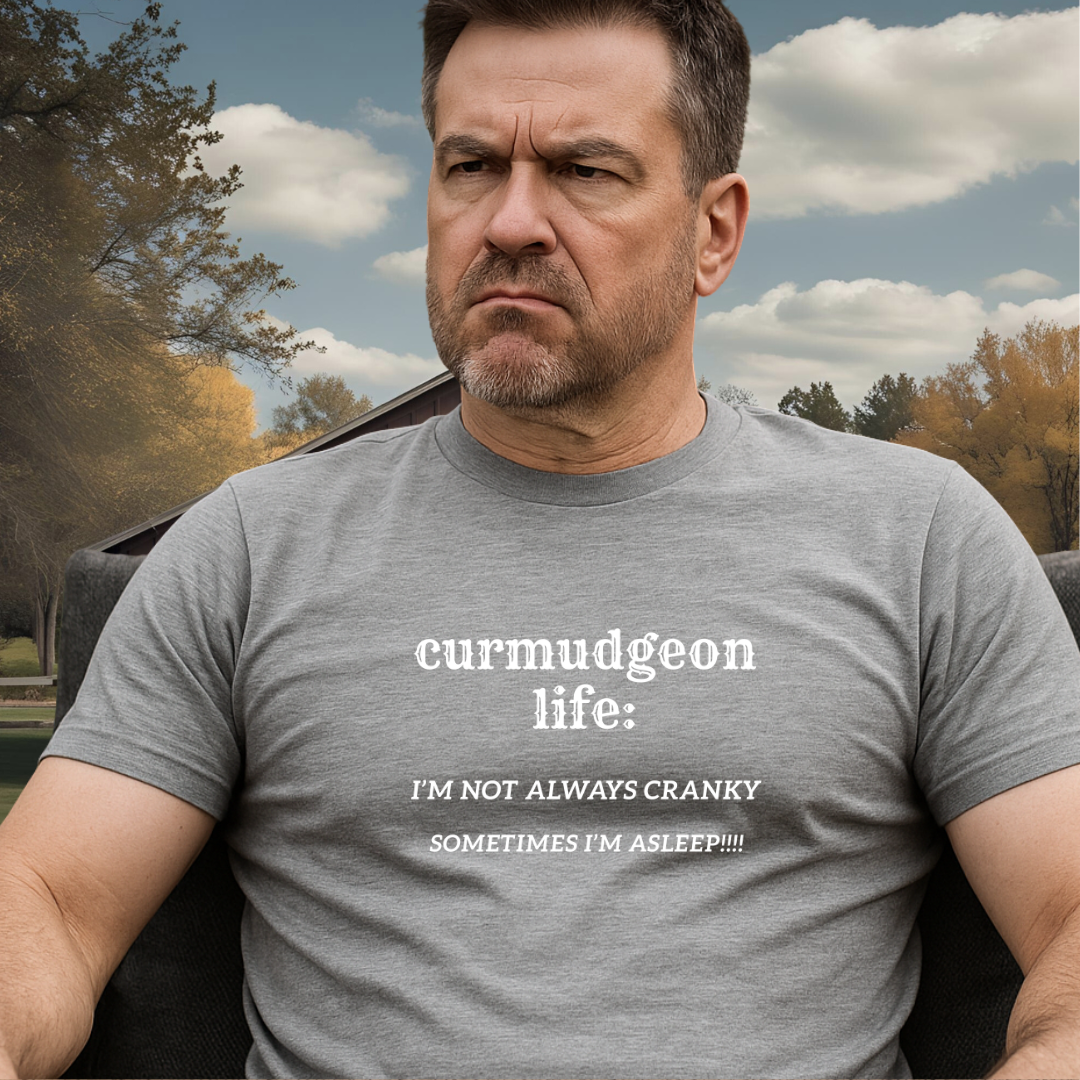 NOT ALWAYS GRUMPY.™ – Sometimes he’s sleeping.