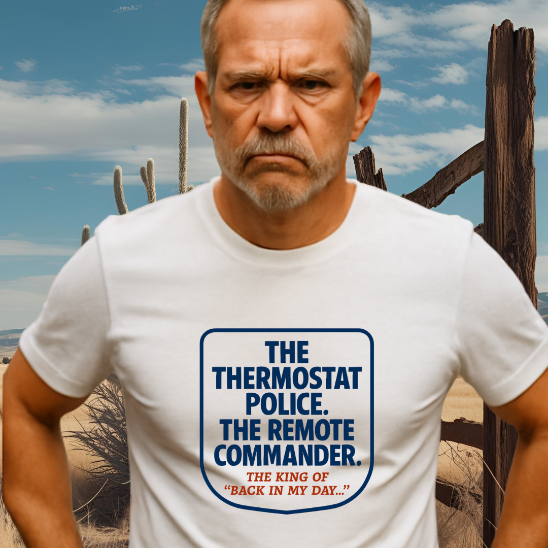 THE THERMOSTAT POLICE.™ – Commander of Comfort & Complaint