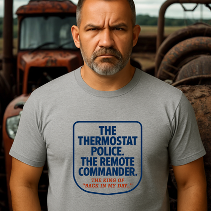 THE THERMOSTAT POLICE.™ – Commander of Comfort & Complaint