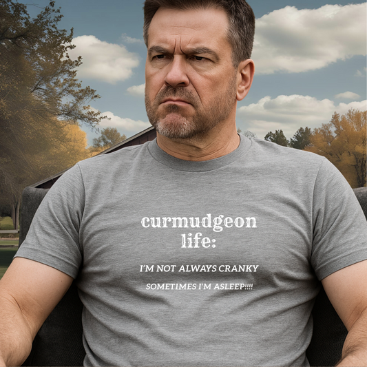 NOT ALWAYS GRUMPY.™ – Sometimes he’s sleeping.