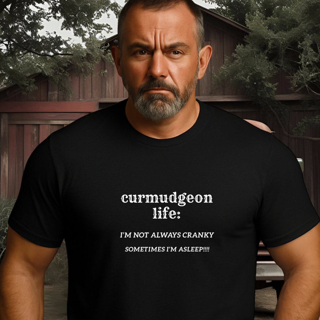 NOT ALWAYS GRUMPY.™ – Sometimes he’s sleeping.