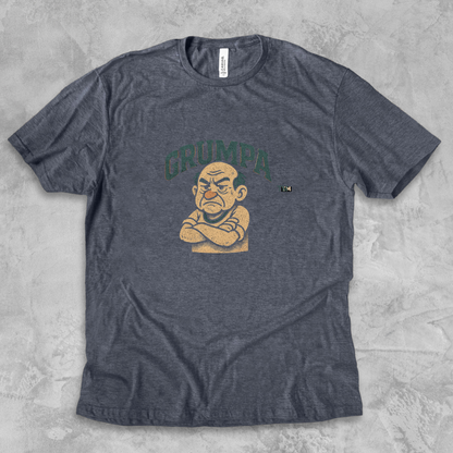 GRUMPA™ Vintage Crest Tee — The Grand King of Grumble