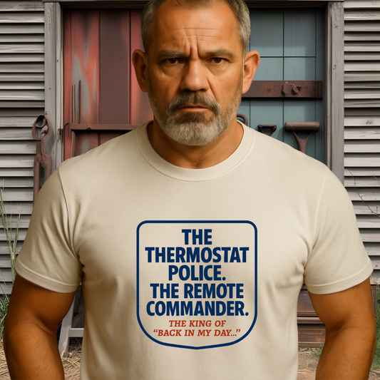 THE THERMOSTAT POLICE.™ – Commander of Comfort & Complaint