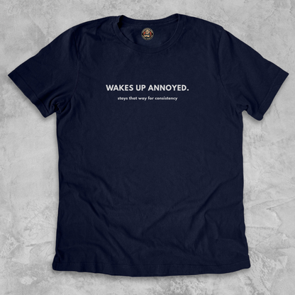 WAKES UP ANNOYED.™ – Grump Mode: Consistent