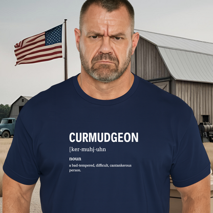 CURMUDGEON.™ — The Grump. The Legend. The Definition.