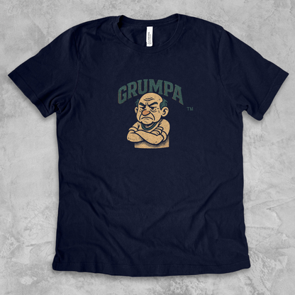 GRUMPA™ Vintage Crest Tee — The Grand King of Grumble